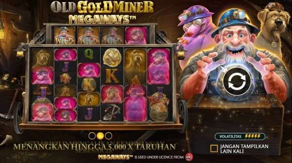 Slot Terpecaya Pramatic Play Old Gold Miner Megaways