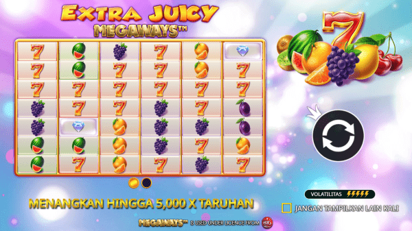 Slot Anti Rungkad Pramatic Extra Juicy Megaways