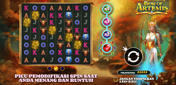 Slot Pramatic Play Mencipkan Slot Gacor Bow of Artemis