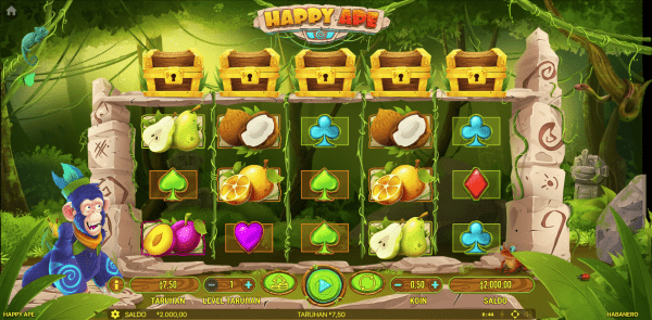 Modal Kecil Hasil Gokil Mainkan Slot Habanaero Happy Ape