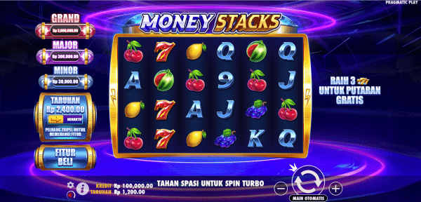 Slot Anti Rungkad Percayalah Di Pramatic Play Money Stacks