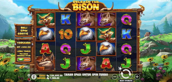 Modal Kecil Hasil Gokil Hanya Di Pramatic Play Release the Bison