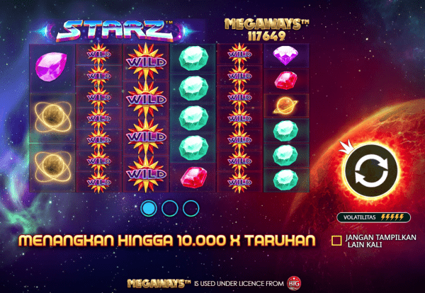 Starz Megaways Slot Gacor Anti Rungkat