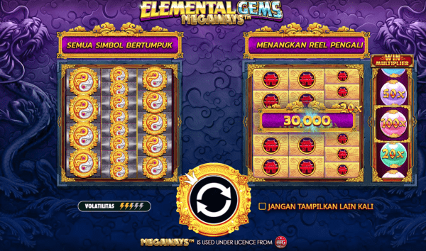 Elemental Gems Megaways Anti Rungkat