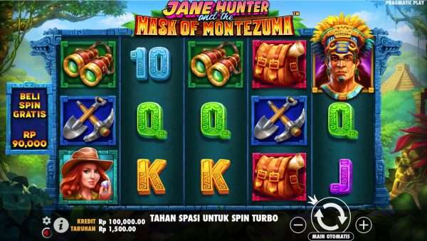 Slot Mudah Maxwin Di Jane Hunter and the Mask of Montezuma