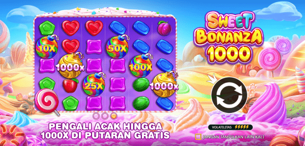 Slot Anti Rungkad Hari Ini Pramatic Play Sweet Bonanza 1000