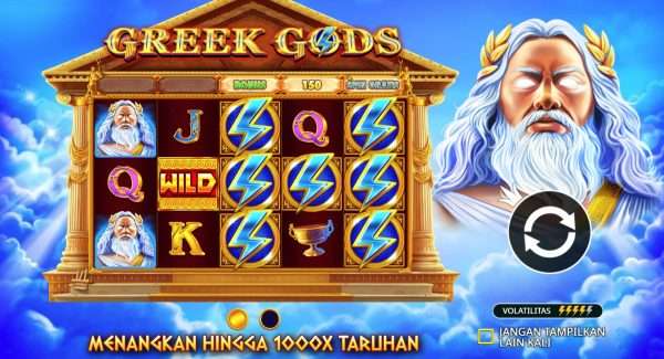 Slot Anti Rungkad Pramatic Play Greek Gods