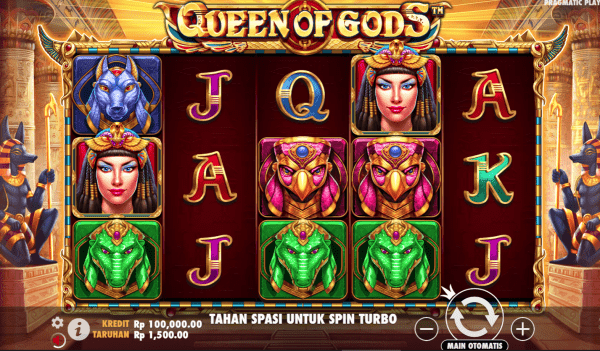 Queen Of Gods Slot Anti Rungkat Pragmatic Play