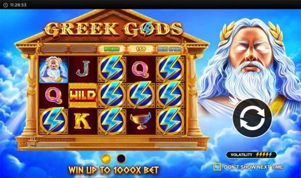 Slot Anti Rungkad Pragmatic Play Greek Gods