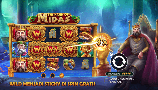 Rasakan Maxwin Hanya Di Slot The Hand of Midas