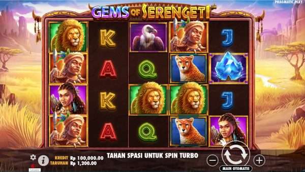 Rasakan Sensasinya Maxwin Di Pragmatic Play Gems of Serengeti