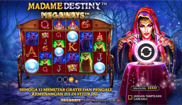 Modal Kecil Hanya Di Pragmatic Play Madame Destiny Megaways