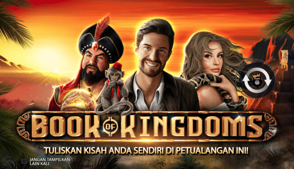 Modal Receh Hasil Memuaskan Hanya Di Book of Kingdoms