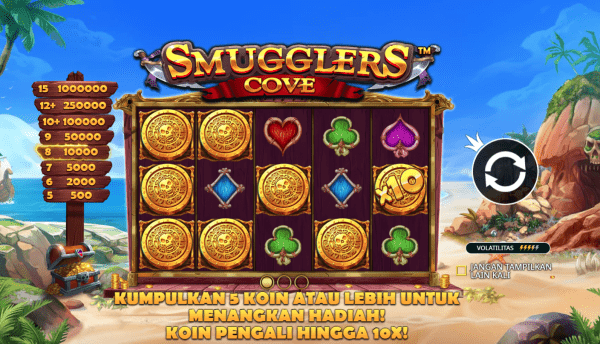 Permainan Slot Harta Karun Gacor Hanya Di Smuggler’s Cove