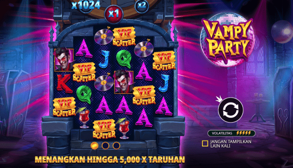 Slot Anti Rungkad Hari Ini Pragmatic Play Vampy Party