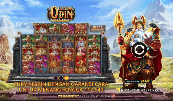 Slot Gacor Hari Ini Pragmatic Play Fury of Odin Megaways