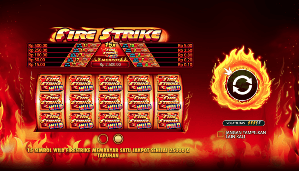 Slot Gacor Pragmatic Play Hari Ini Fire Strike