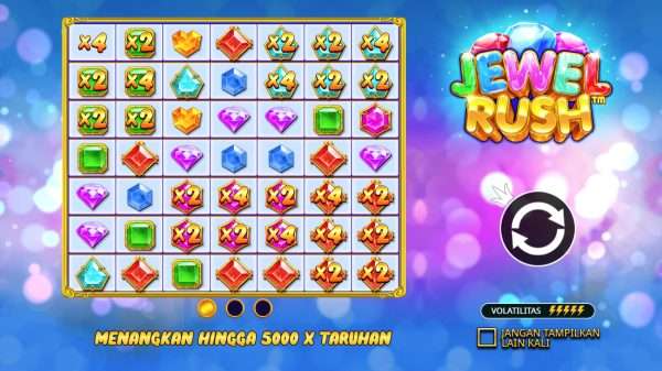 Modal Kecil Hasil Gokil Slot Anti Rungkad Jewel Rush