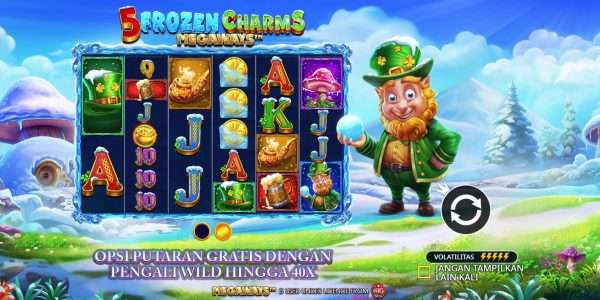 Slot Anti Rungkad Pramatic Play 5 Frozen Charms Megaways