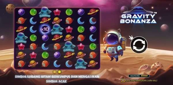 Modal Kecil Hasil Maxwin Hanya Di Gravity Bonanza