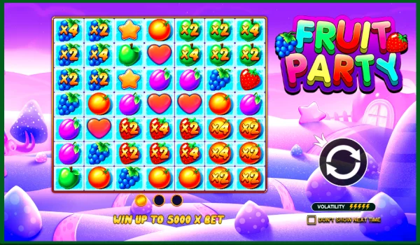 Fruit Party  Slot Review (Pragmatic Play)