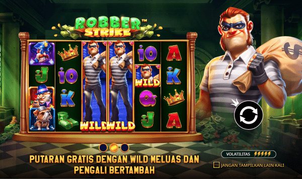 Robber Strike Slot Dijamin Maxwin Anti Rungkad