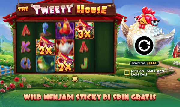 Slot Anti Rungkad Pragmaic Play Tweety House