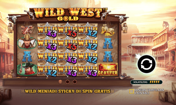 Permainan Jaman Dahulu Wild West Gold Slot Gacor