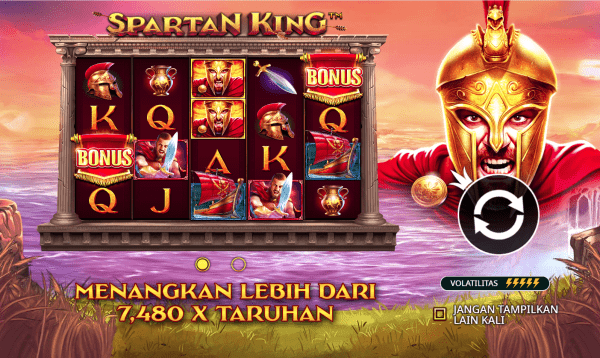 Spartan King Slot Gampang Pecah Di Pragmatic Play