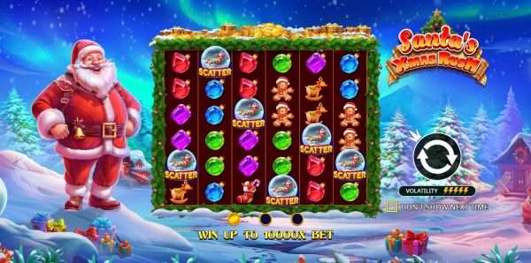 Pragmatic Play Santa X Mas Rush Slot Gacor